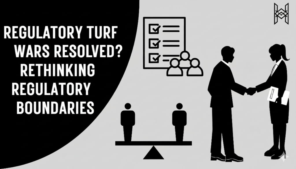 Regulatory Turf Wars Resolved: Rethinking Regulatory&nbsp;Boundaries